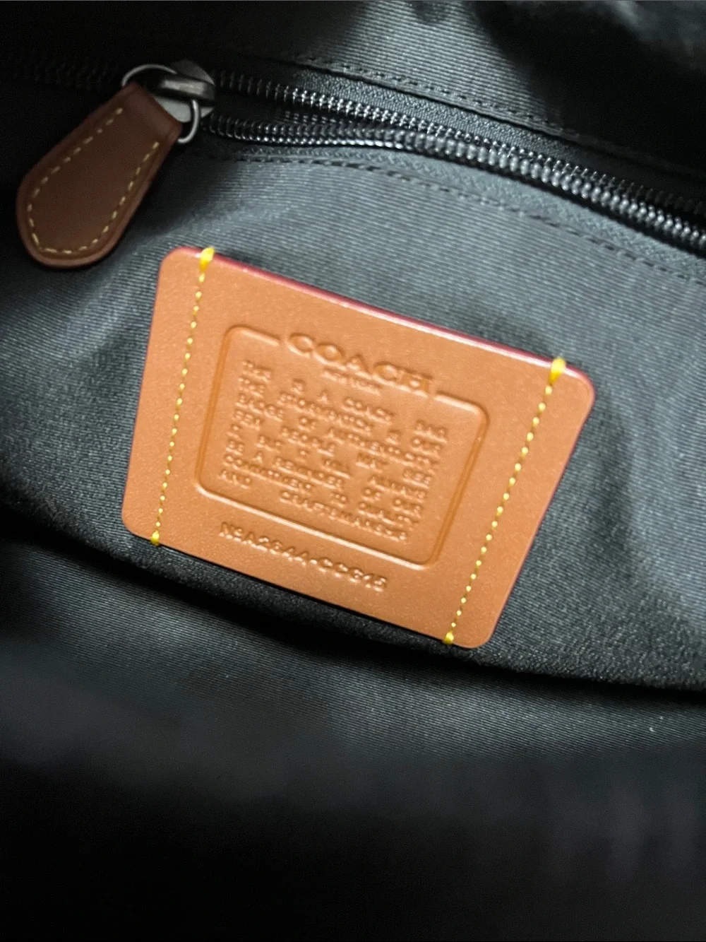 Coach Black Pebbled Leather Crossbody Belt Bag